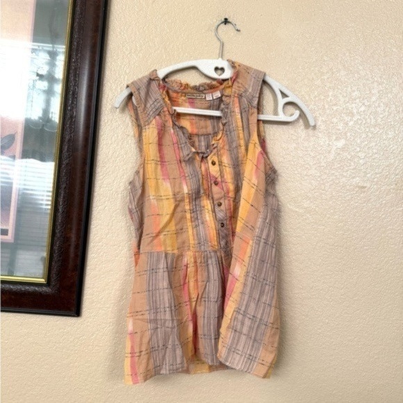 Anthropologie Tops - Anthropologie Holding Horses Sleeveless Top Size 0